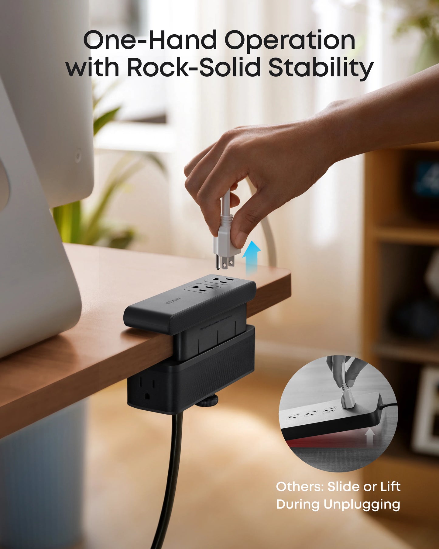 Trevox™ Nano Power Strip (10-in-1, 70W, Clamp)