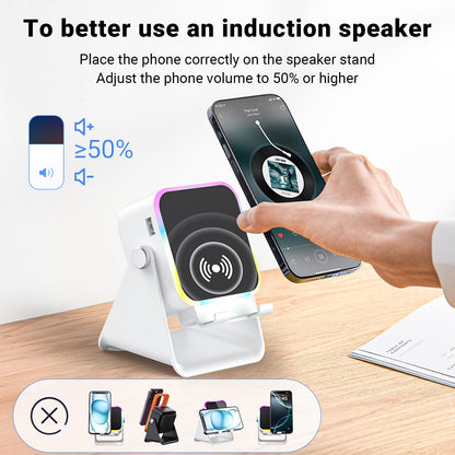 Trevox™  5 in 1 Wireless Speaker Phone Stand